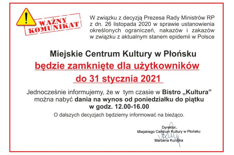 info styczeń 2021