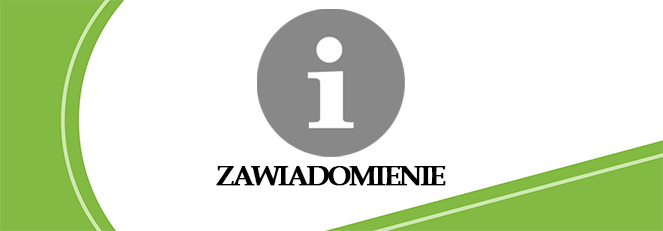 zawiadomienie