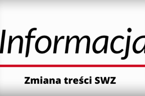 Zmiana treści SWZ (1)