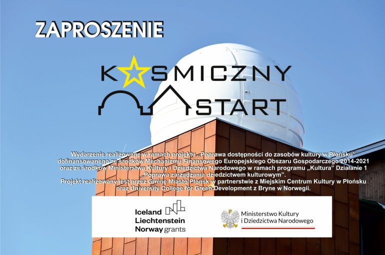 DRUK Zaproszenie kosmiczny start