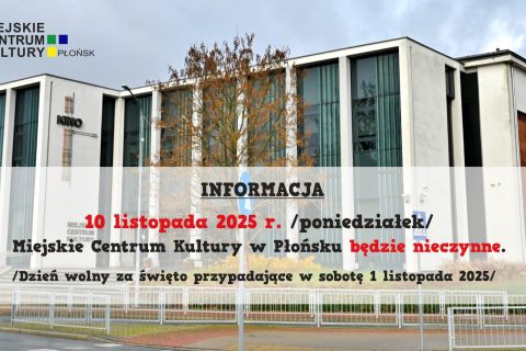 Info MCK nieczynne