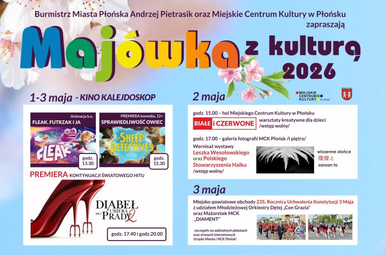 majówka z kulturą 2026