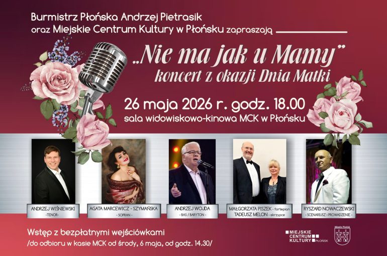 plakat-dzień-matki-koncert-2026