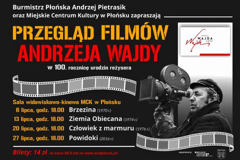 Plakat filmów-Andrzeja-Wajdy-