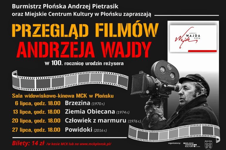 Plakat filmów-Andrzeja-Wajdy-