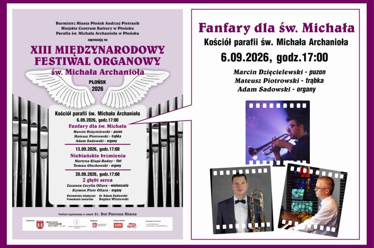 Festiwal organowy 6 września - poziomo